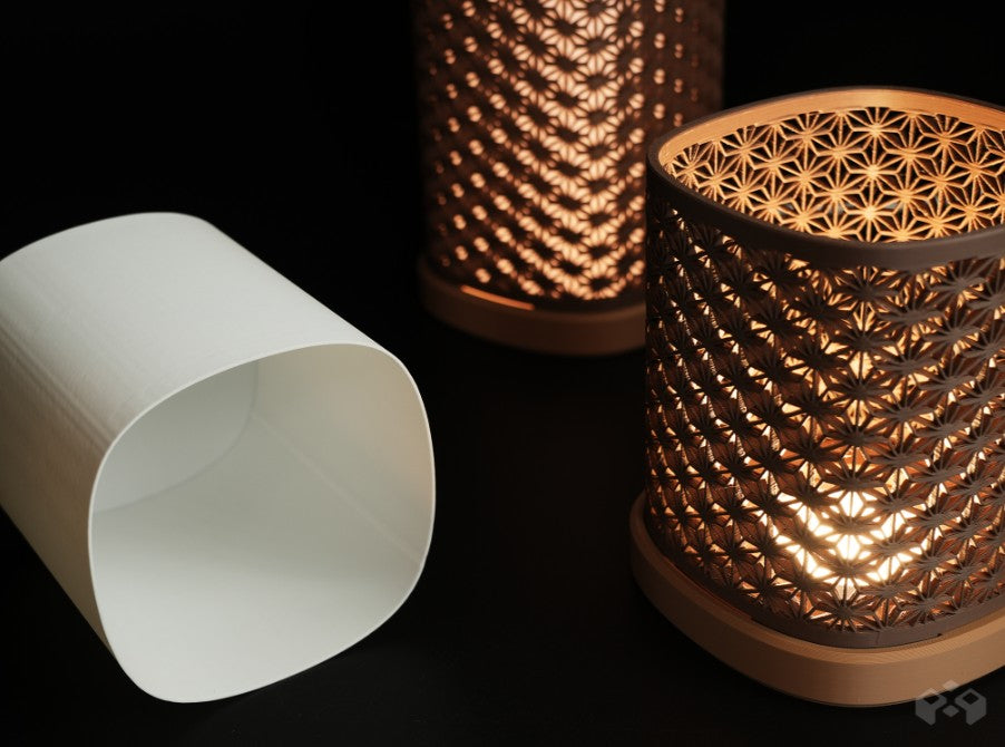 Asanoha Style Lamp