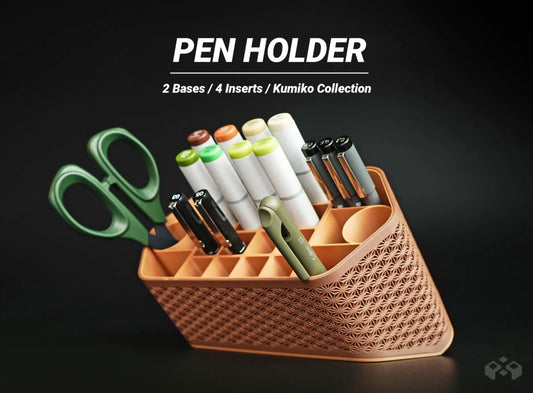 Asanoha Pen Holder - Desk Organizer