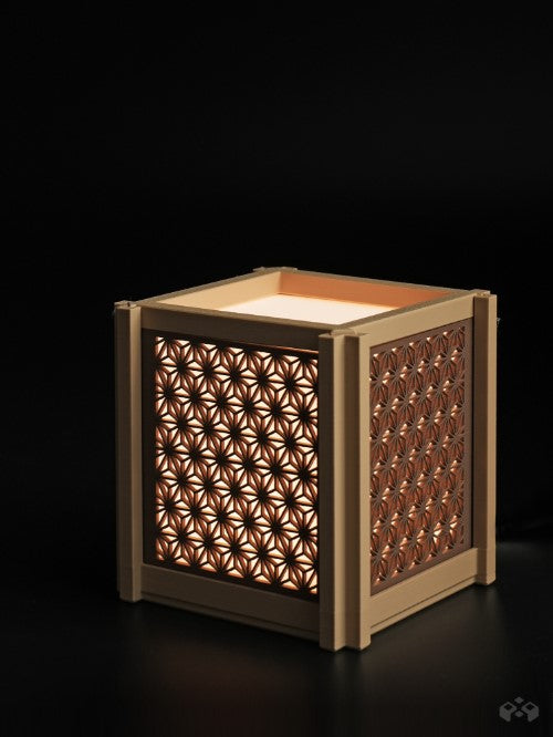 Japanese Shoji Lamp - Kumiko