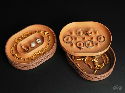 Orbit Jewellery Box – Two-Tier Storage Box