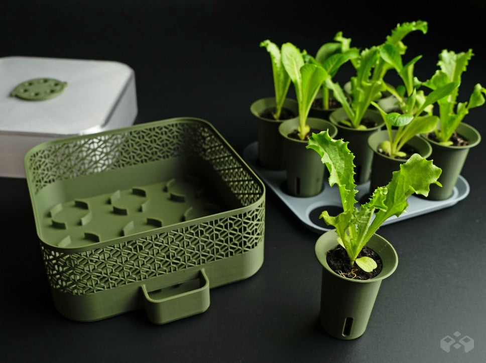 Self Watering Seed Starter with Modular Grow Kit